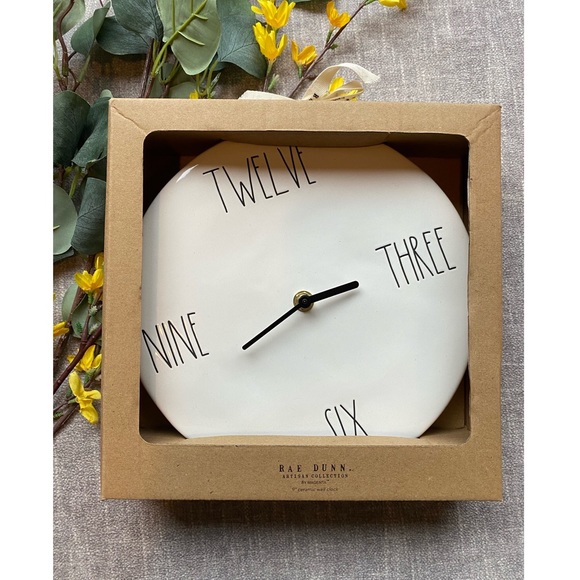 Rae Dunn Other - ✨SALE✨RAE DUNN Numbered Wall Clock